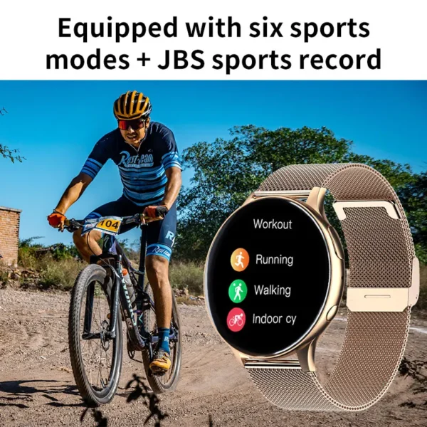 LIGE Men Smart Watch Women Heart Rate Blood Pressure Monitoring Bluetooth Call Smart Watches Men IP67 Waterproof Men Smartwatch - Image 2